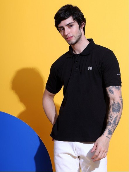 Classy Black Polo T-Shirt