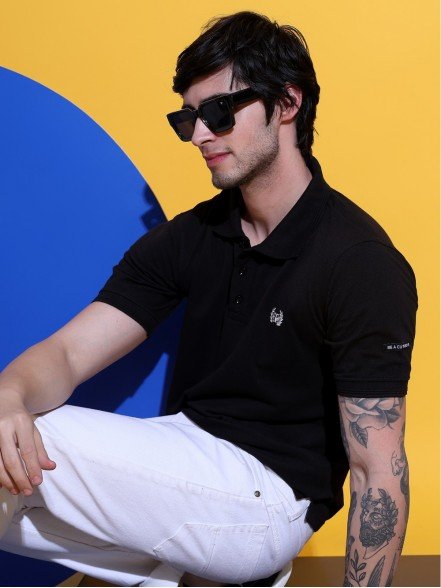 Classy Black Polo T-Shirt