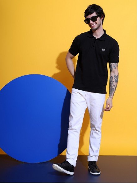 Classy Black Polo T-Shirt