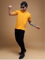 Classy Mustard Polo T-Shirt