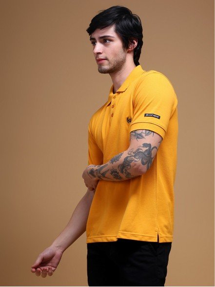 Classy Mustard Polo T-Shirt