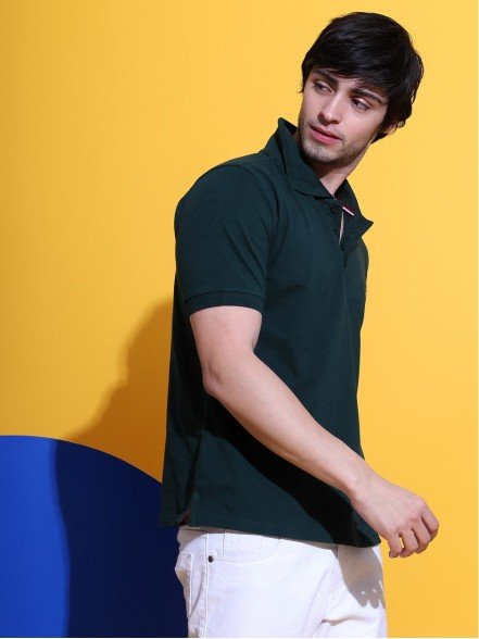 Classy Green Polo T-Shirt