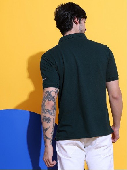 Classy Green Polo T-Shirt