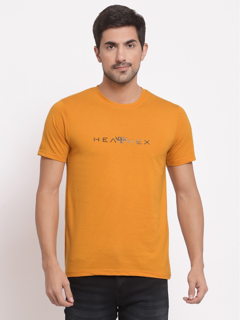 Dusk Orange Printed T-Shirt