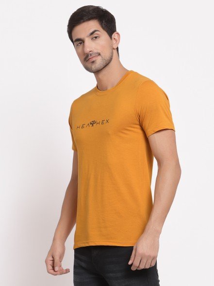 Dusk Orange Printed T-Shirt