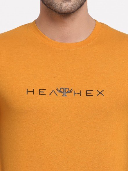 Dusk Orange Printed T-Shirt