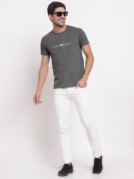 Shadow Grey Printed T-Shirt