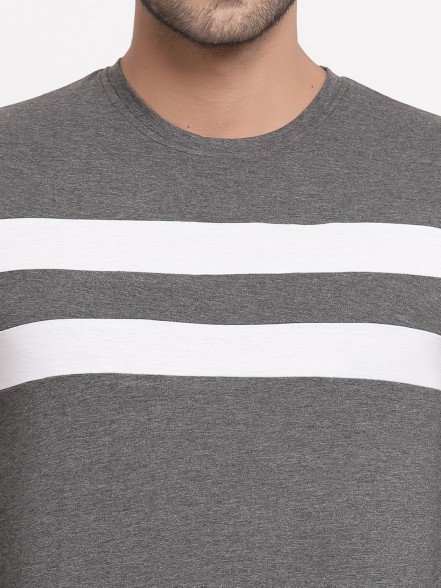 Breton Men Charcoal T-Shirt