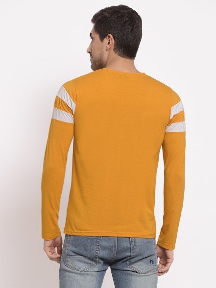 Breton Men Light Mustard T-Shirt