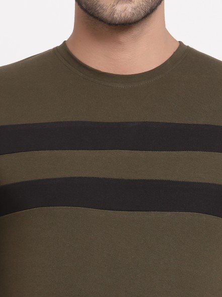 Breton Men olive T-Shirt