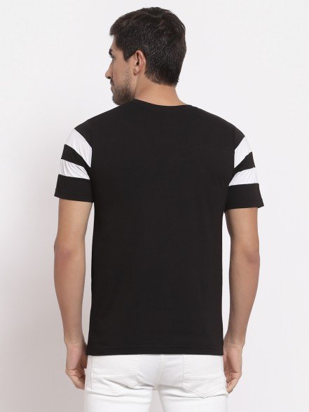 Leisure Black Striped T-Shirt