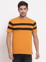 Leisure Dark Mustard Striped T-Shirt