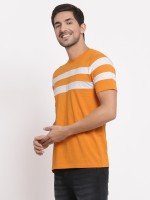 Leisure Light Mustard Striped T-Shirt