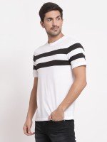 Leisure White Striped T-Shirt