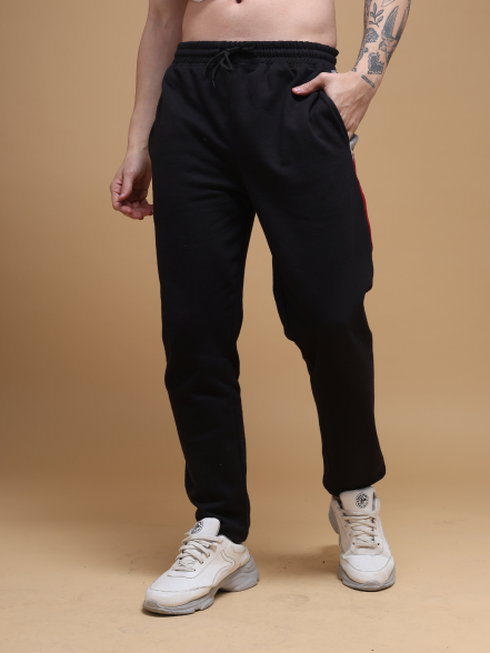 Vigorous Black Trackpant