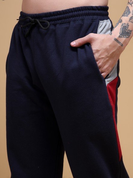 Vigorous Navy Blue Trackpant