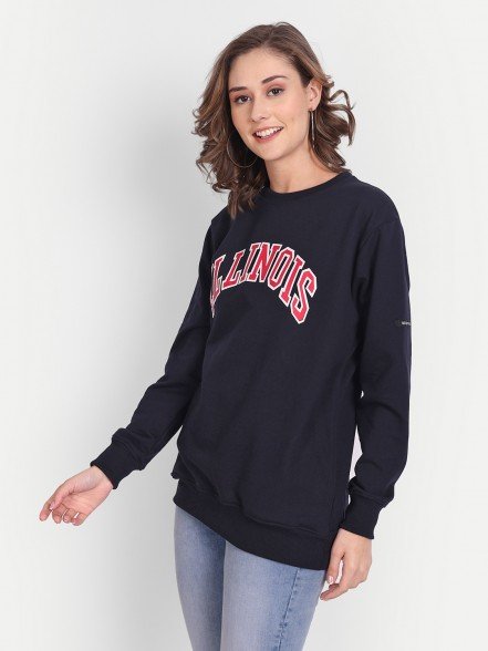 Illinious Navy Sweatshirt 